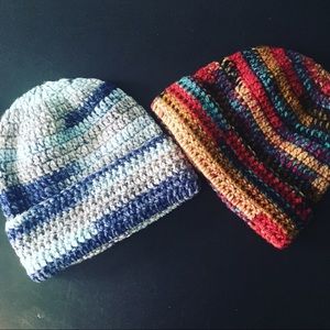 Handmade crochet hats